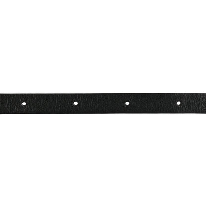 Chanel Calfskin Metal CC Chain Belt 70 28 Black White 3 of 5