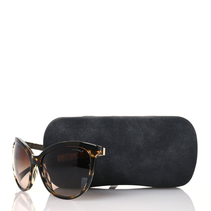 Chanel Crystal Baguette Cat Eye Bijou Sunglasses 5307-B Tortoise 8 of 8