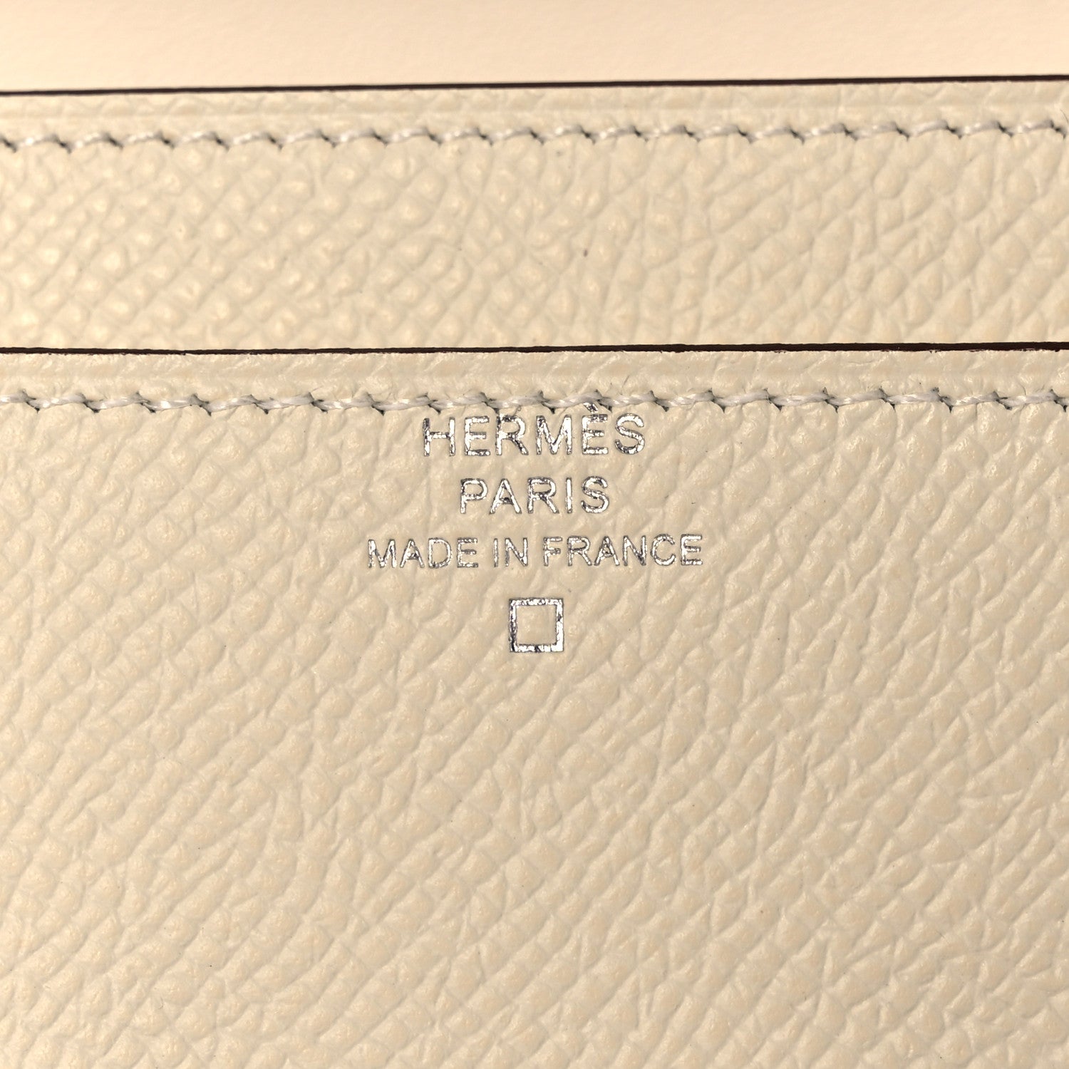 Hermes Epsom Alligator Lizard Constance Wallet To Go Nata 6 of 9