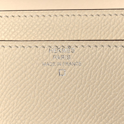 Hermes Epsom Alligator Lizard Constance Wallet To Go Nata 6 of 9