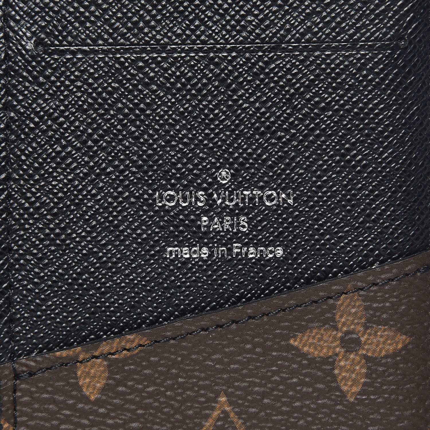 Louis Vuitton Monogram Macassar Pocket Organizer NM 7 of 9