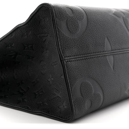 Louis Vuitton Empreinte Monogram Giant Onthego MM Black 8 of 11