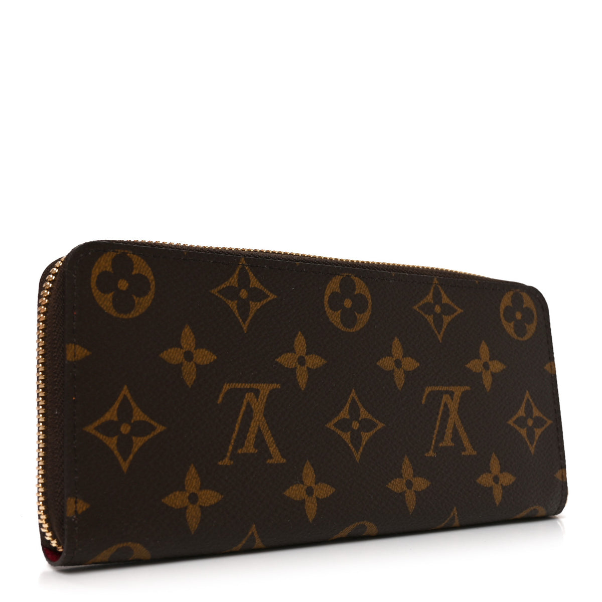 Louis Vuitton Monogram Clemence Wallet Fuchsia 3 of 6