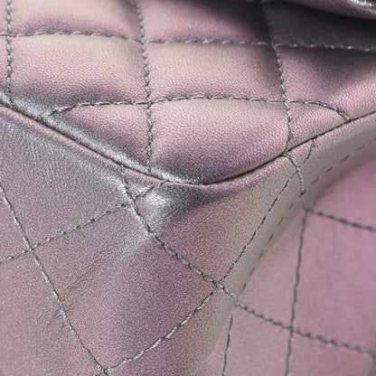 Chanel Iridescent Lambskin Quilted 2.55 Reissue 226 Flap Light Purple 17 of 19