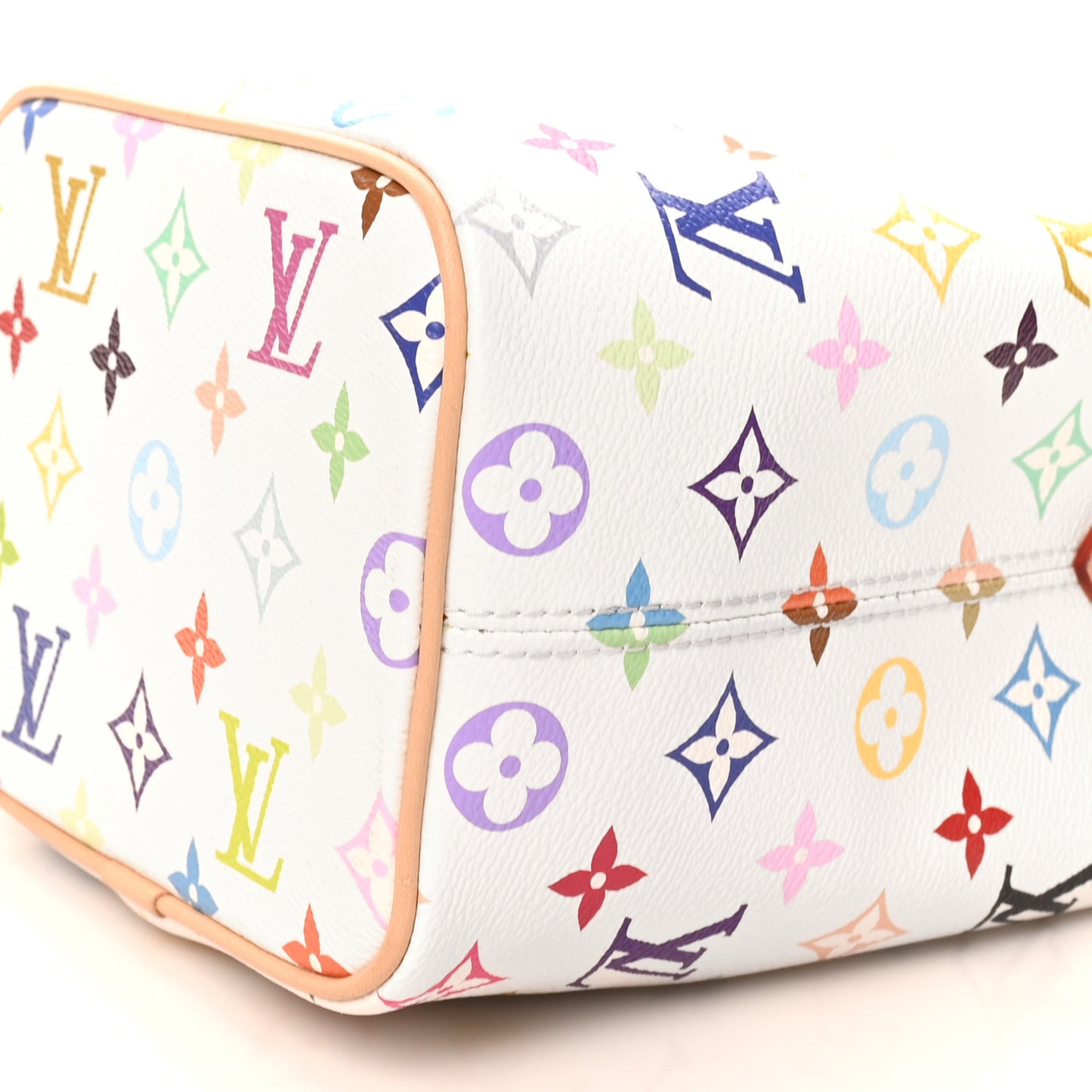 LV X TM Monogram Multicolor All In BB White