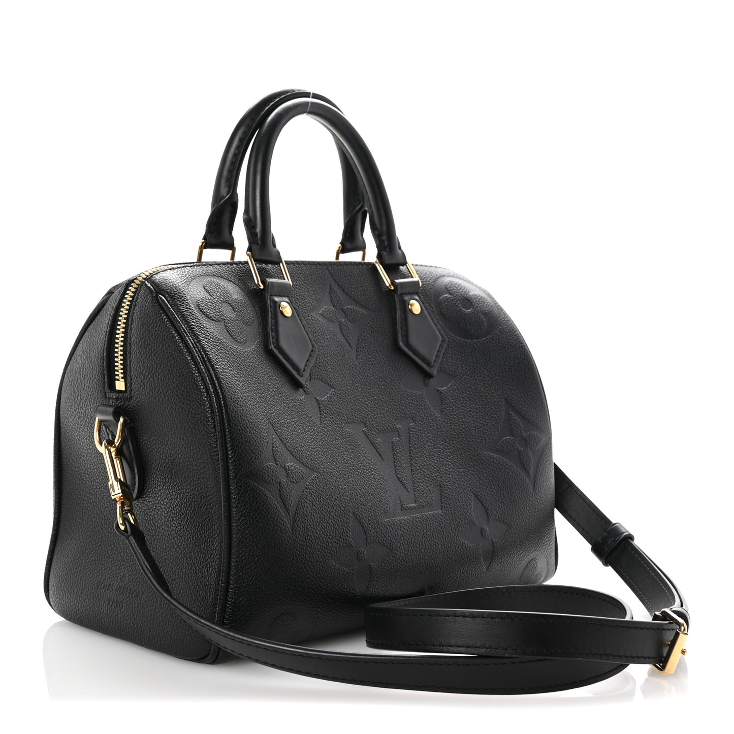 Empreinte Monogram Giant Speedy Bandouliere 25 Black