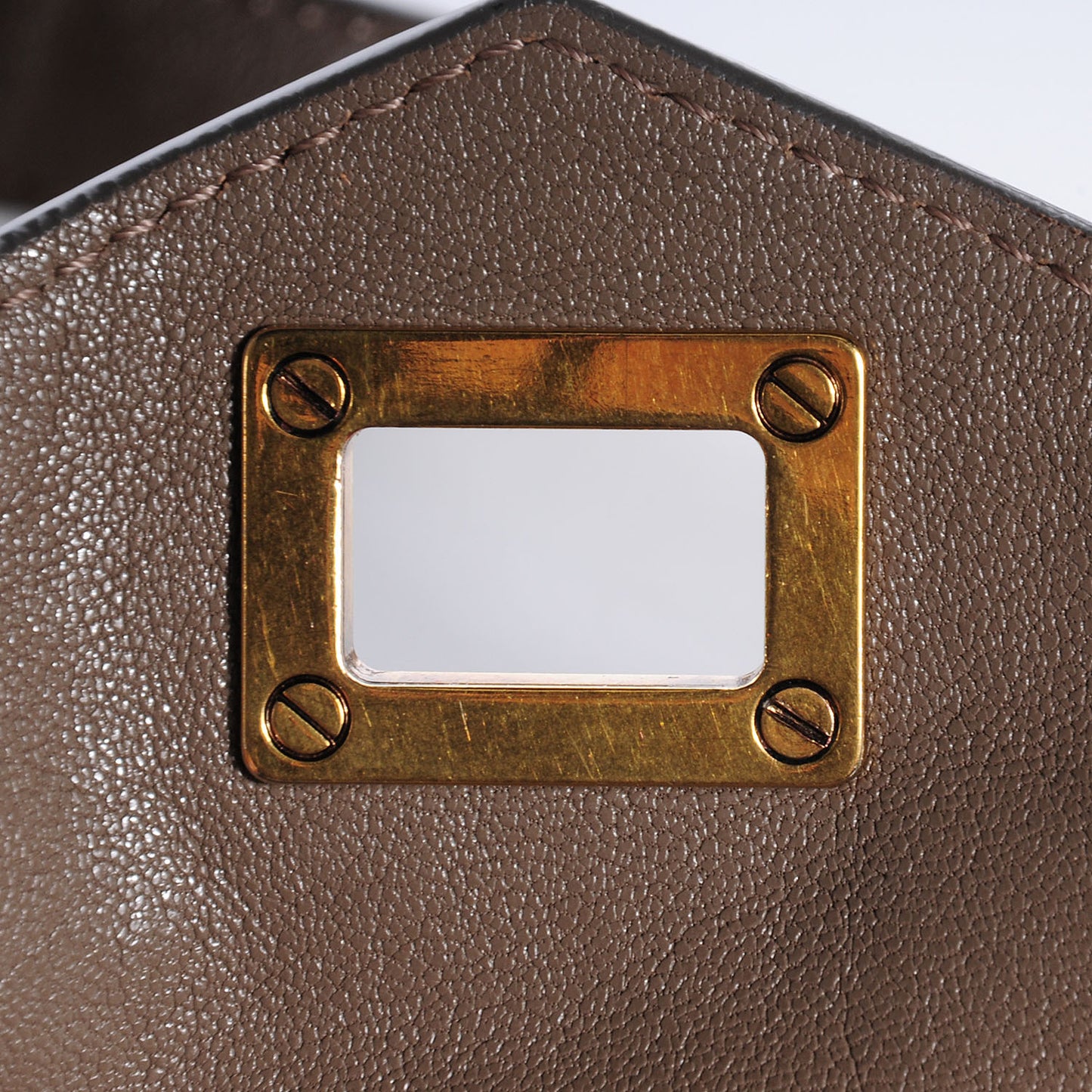 Leather PS1 Pouch Messenger Bag Smoke