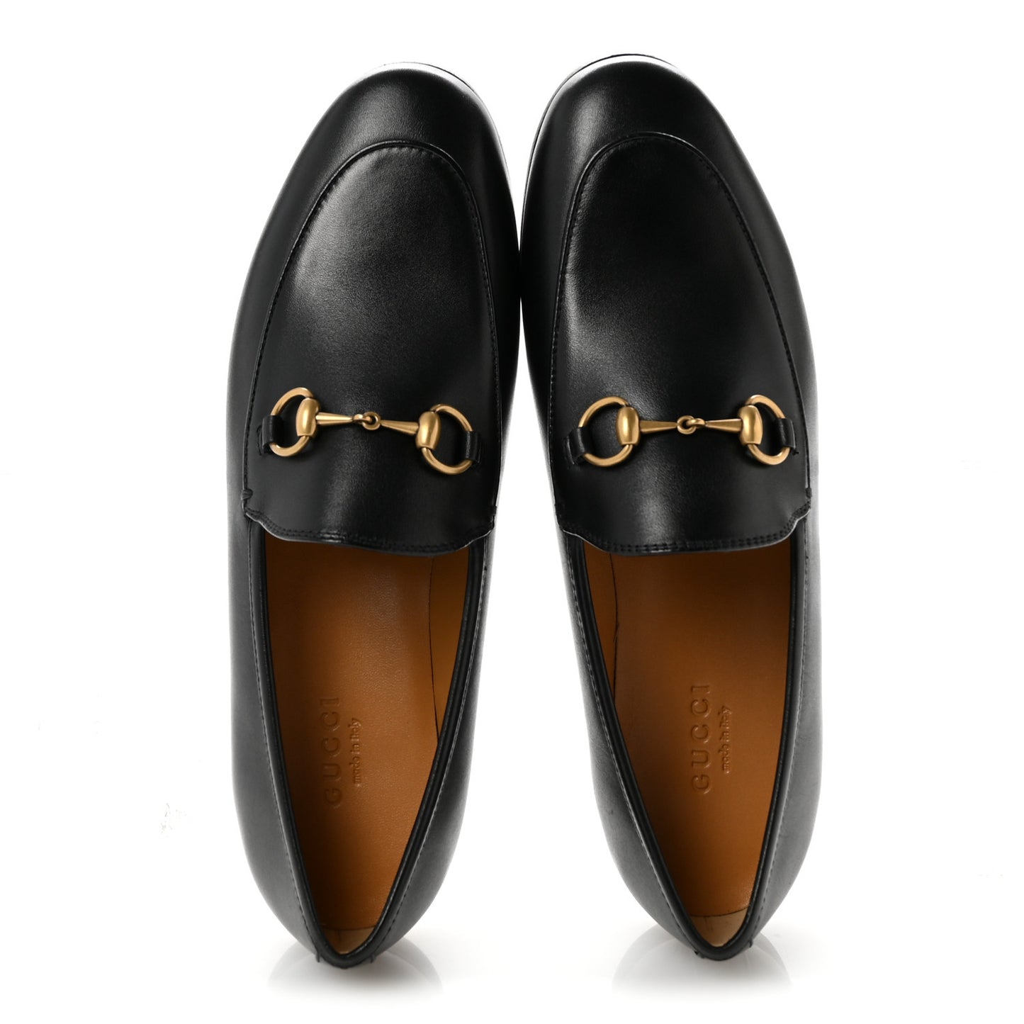 Calfskin Womens Jordaan Loafers 36 Black