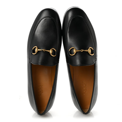 Gucci Calfskin Womens Jordaan Loafers 36 Black 2 of 10