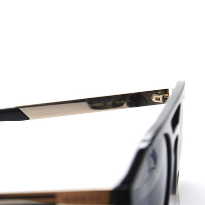 Gucci Acetate Mens Sunglasses GG0689S Black Gold 8 of 9