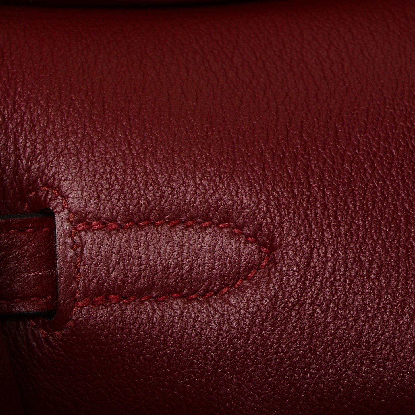 Taurillon Clemence Birkin 35 Rouge H