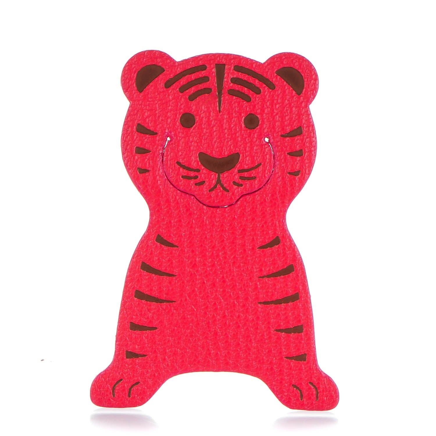 Hermes Chevre Mysore Tiger Pikabook Bookmark Bougainvillea 1 of 4