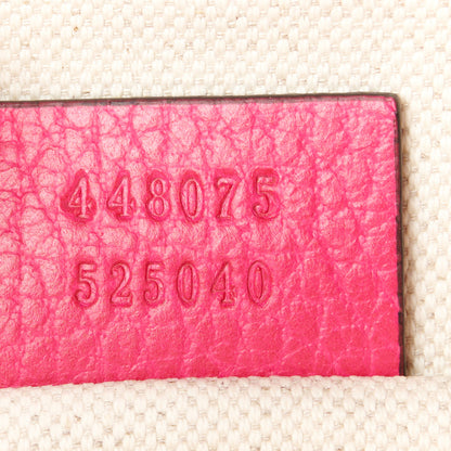 Gucci Dollar Calfskin Crystal Web Medium Dionysus Bamboo Top Handle Bag Box Pink Black Diamond 8 of 12