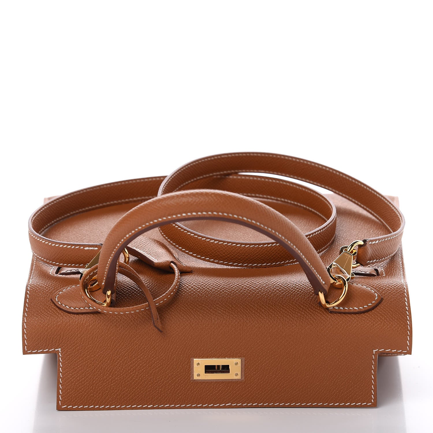 Hermes Epsom Kelly Sellier 25 Gold 15 of 34