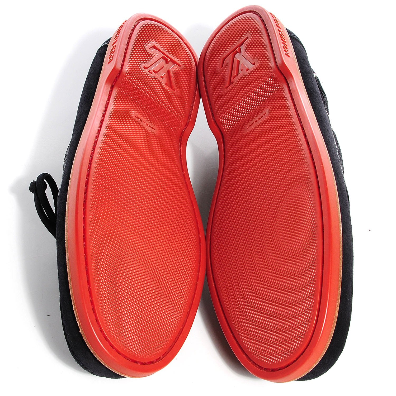 Louis Vuitton Mens Suede Transatlantic Loafers Marine 8.5 4 of 6