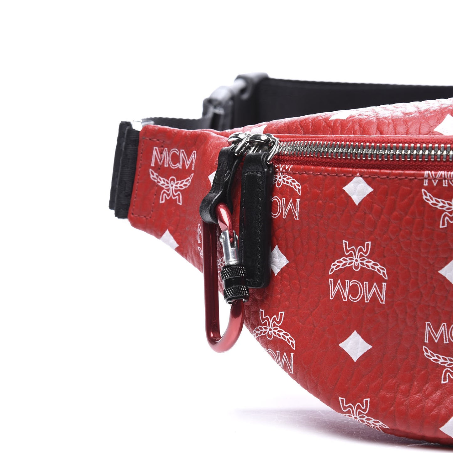 Visetos Small Fursten Belt Bag Red