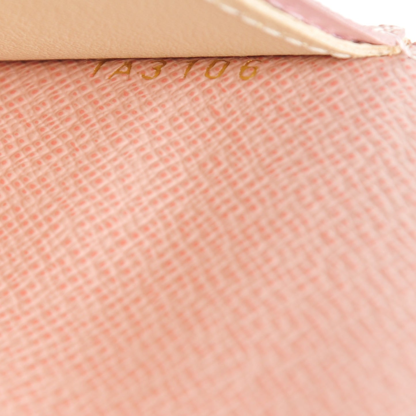 Damier Azur Emilie Wallet Rose Ballerine
