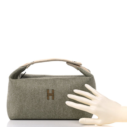 Hermes Wool Large Bride-A-Brac H Natte Pouch Vert Foret 2 of 8