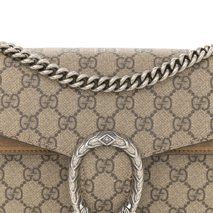 Gucci GG Supreme Monogram Small Dionysus Shoulder Bag Taupe 8 of 16