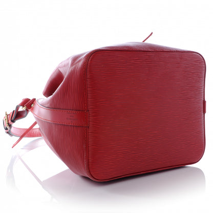 Louis Vuitton Epi Petit Noe Red 4 of 6