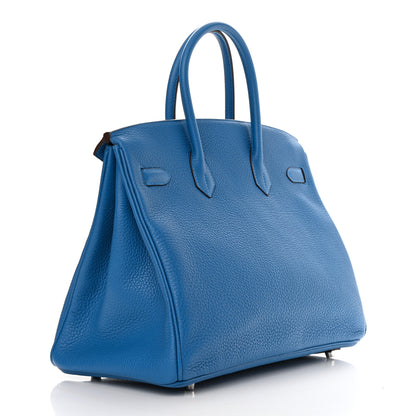 Hermes Togo Birkin 35 Mykonos 3 of 13