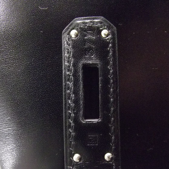 Hermes Box Kelly 32 Retourne So Black 9 of 11
