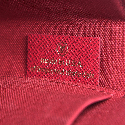 Louis Vuitton Monogram Pochette Felicie Chain Wallet Fuchsia 7 of 8