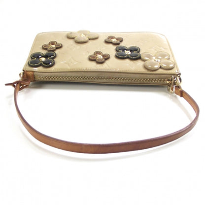 Louis Vuitton Vernis Lexington Fleur Pochette Beige 5 of 10
