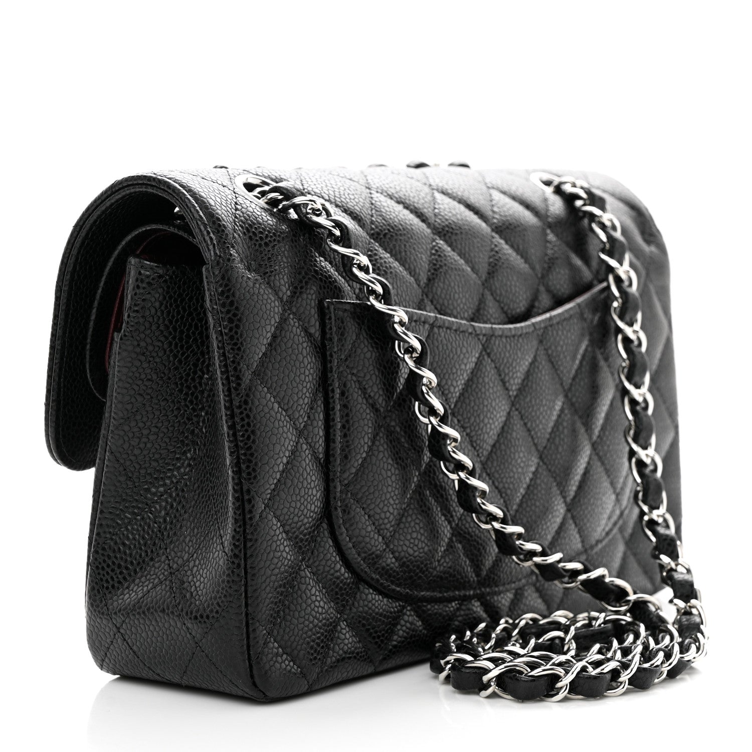 Chanel Caviar Quilted Small Double Flap Black 3 of 10