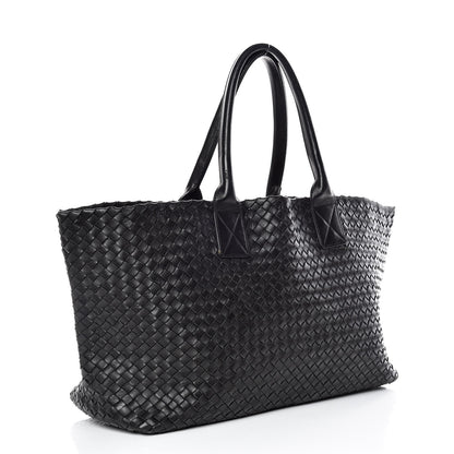 Bottega Veneta Nappa Intrecciato Medium Cabat Black 4 of 10
