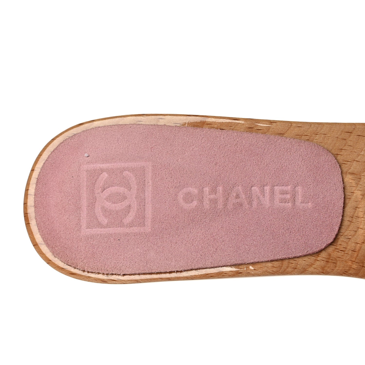 Chanel Suede CC Buckle Clogs 36 Pink 8 of 8