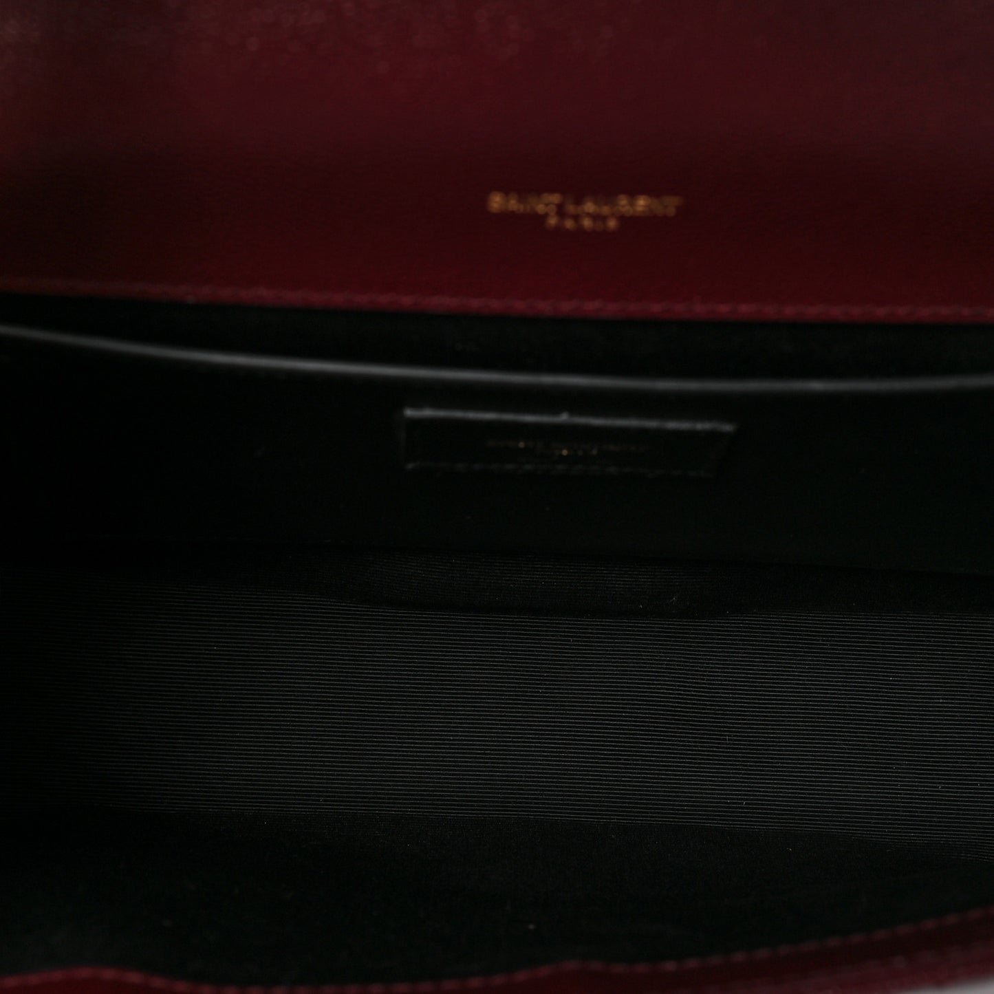 Grain De Poudre Textured Mixed Matelasse Medium Triquilt Monogram Satchel Rouge Legion