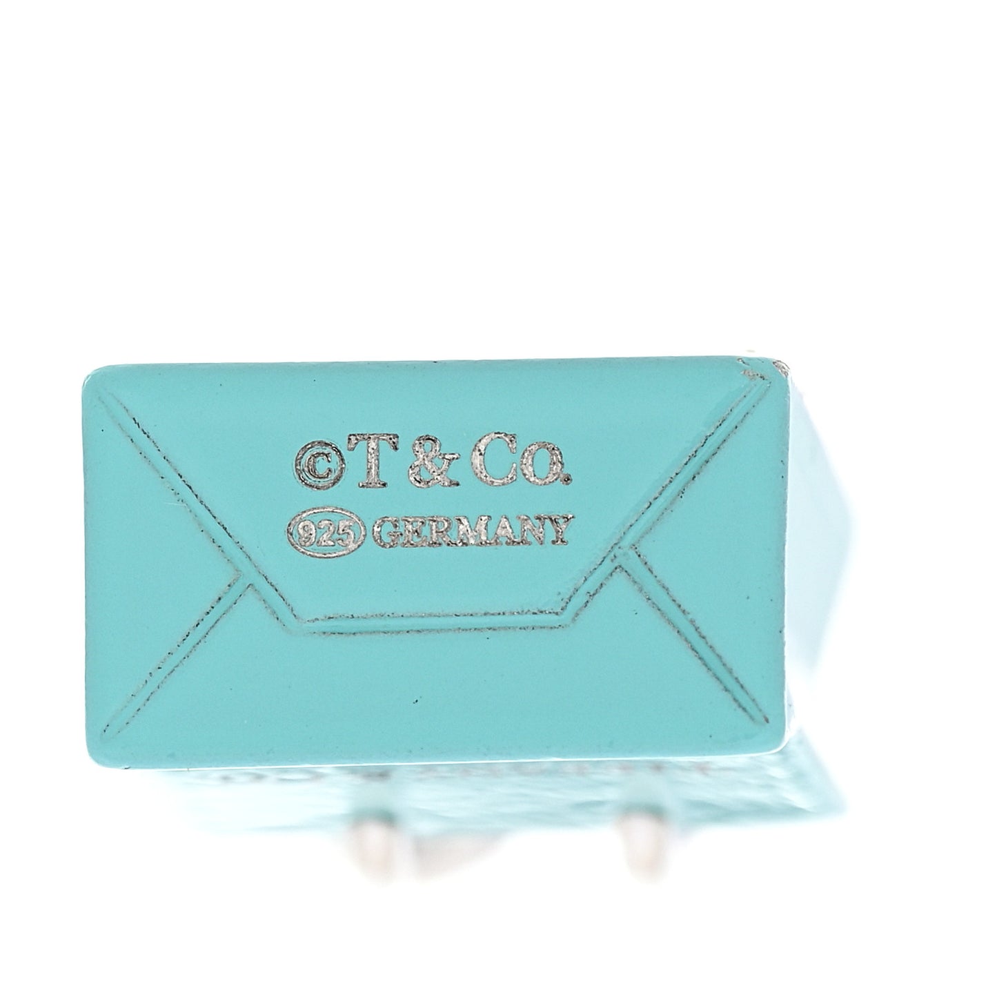 Sterling Silver Enamel Shopping Bag Charm Pendant