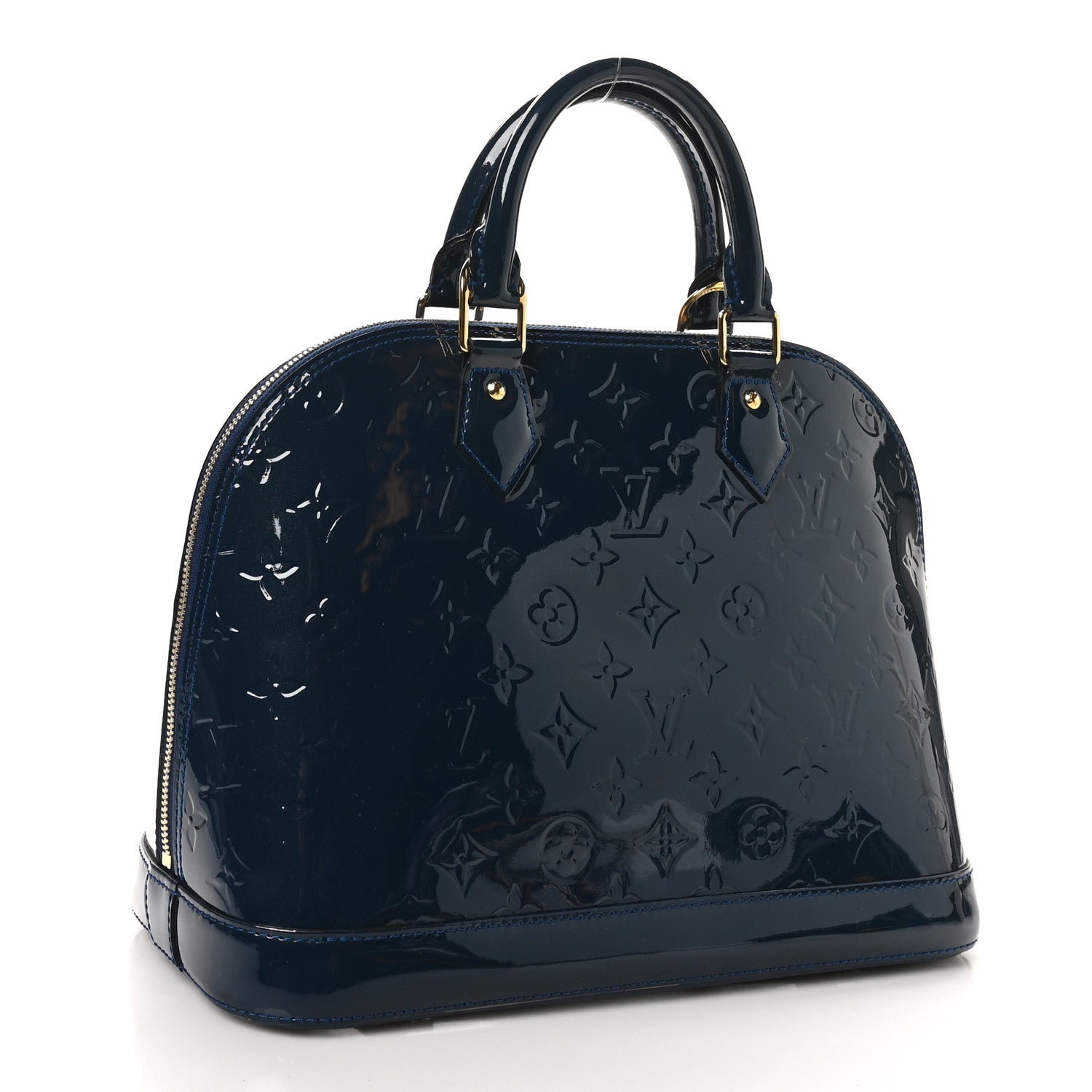 Louis Vuitton Vernis Alma PM Blue Infini 3 of 9