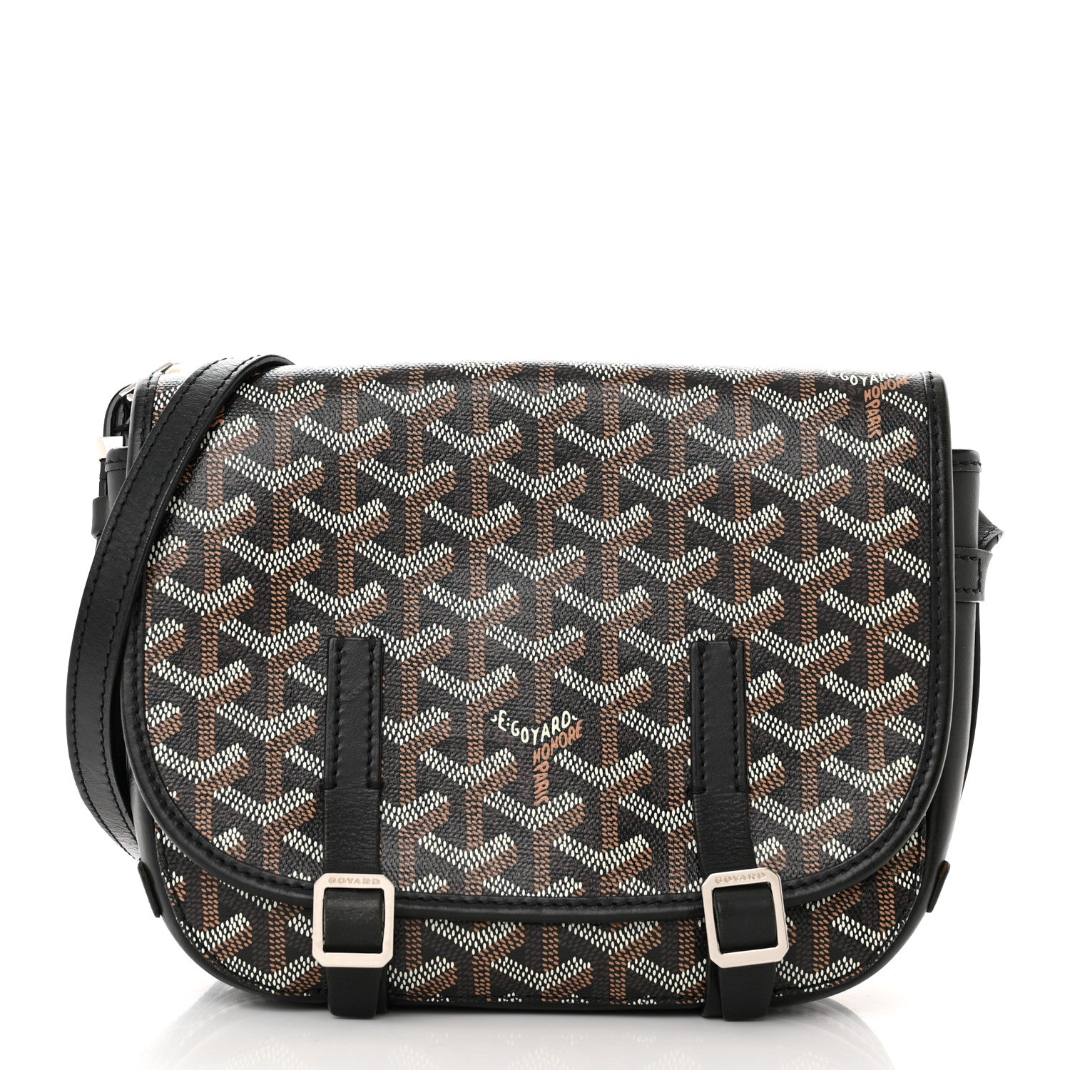 Goyard Goyardine Belvedere PM Messenger Bag Black 1 of 14