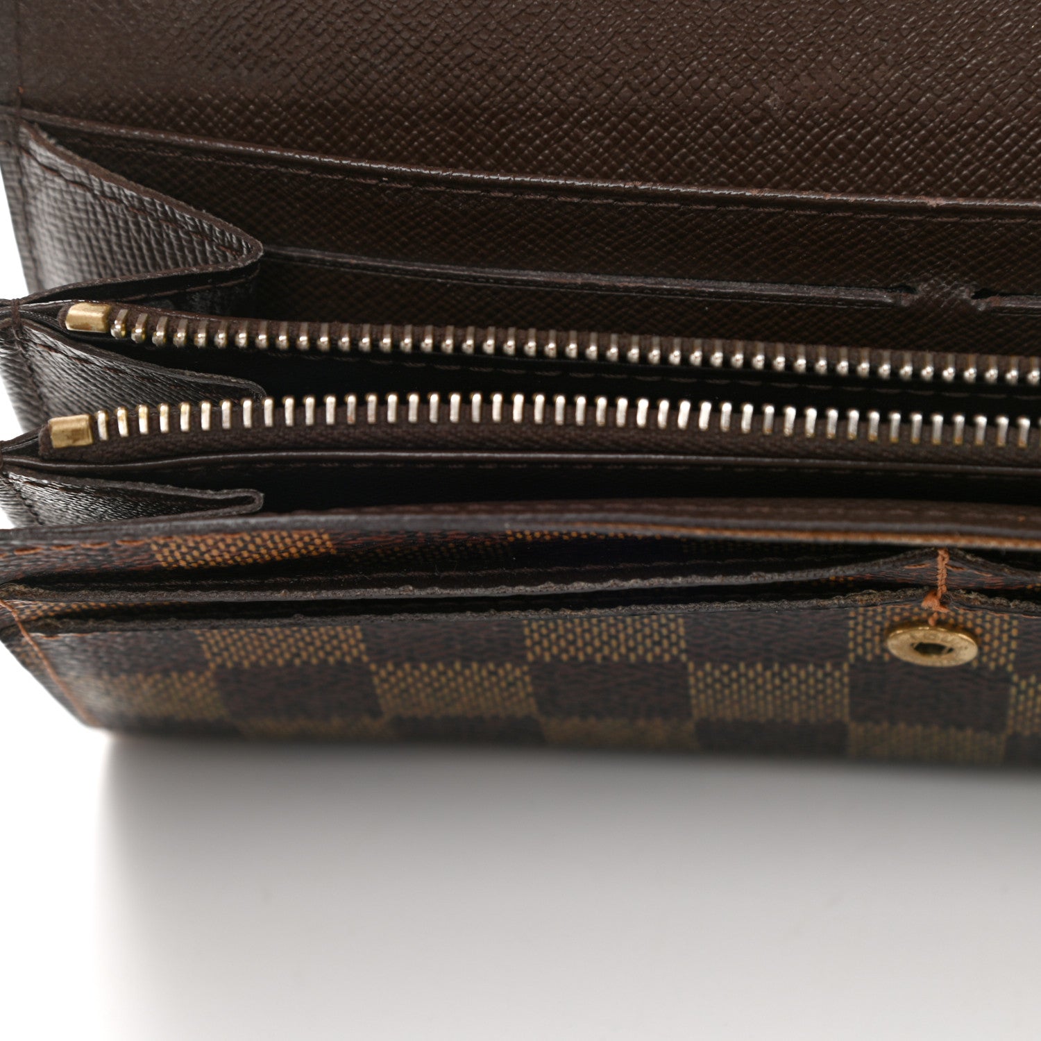 Louis Vuitton Damier Ebene Sarah Wallet 10 of 10