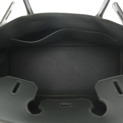 Hermes Evercolor Shoulder Birkin Light 29 Vert Mangrove 5 of 11