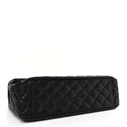 Chanel Caviar Quilted XXL Travel Flap Bag Black 4 of 9