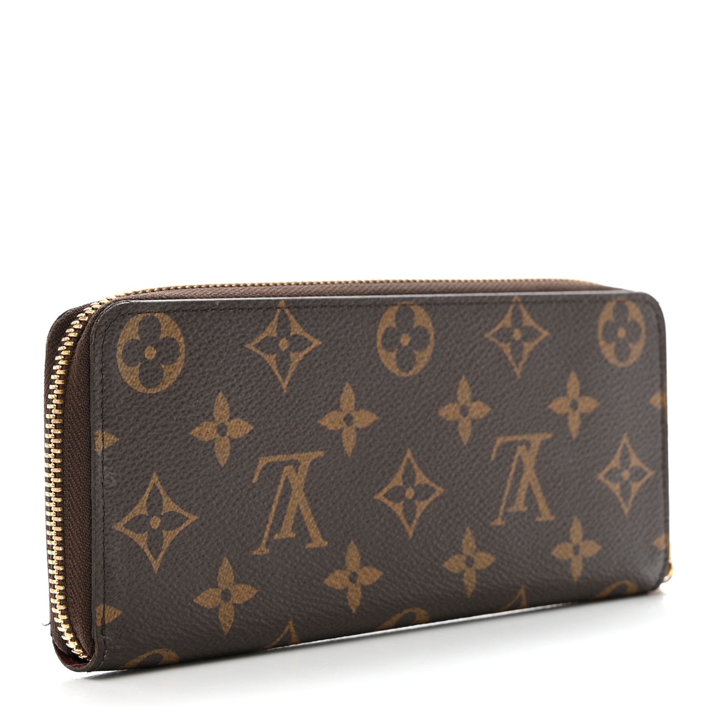 Monogram Clemence Wallet Fuchsia
