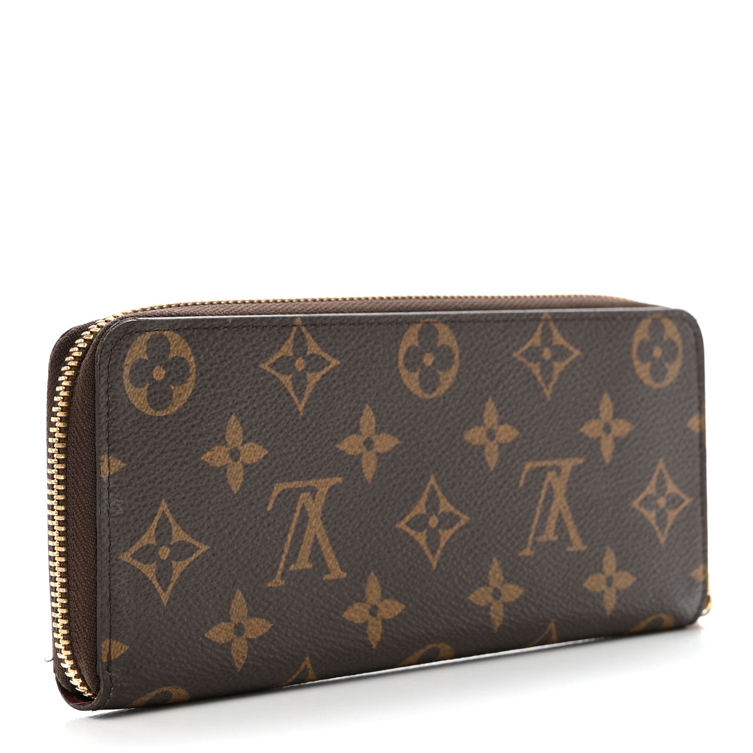 Louis Vuitton Monogram Clemence Wallet Fuchsia 2 of 7