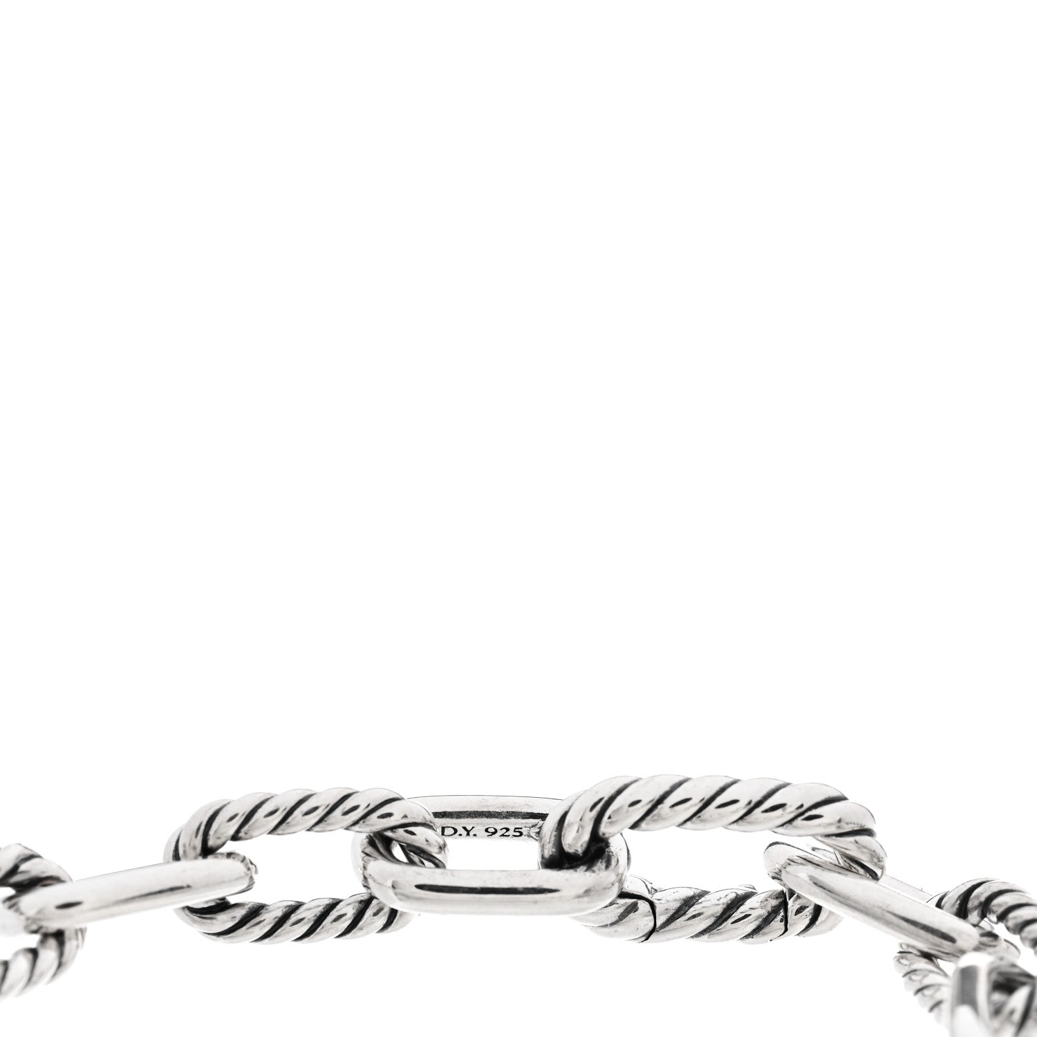 David Yurman Sterling Silver 8.5mm Madison Chain Bracelet 3 of 3