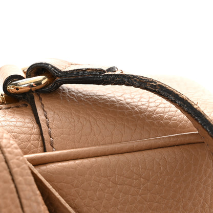 Gucci Pebbled Calfskin Small Soho Disco Bag Camelia 12 of 14