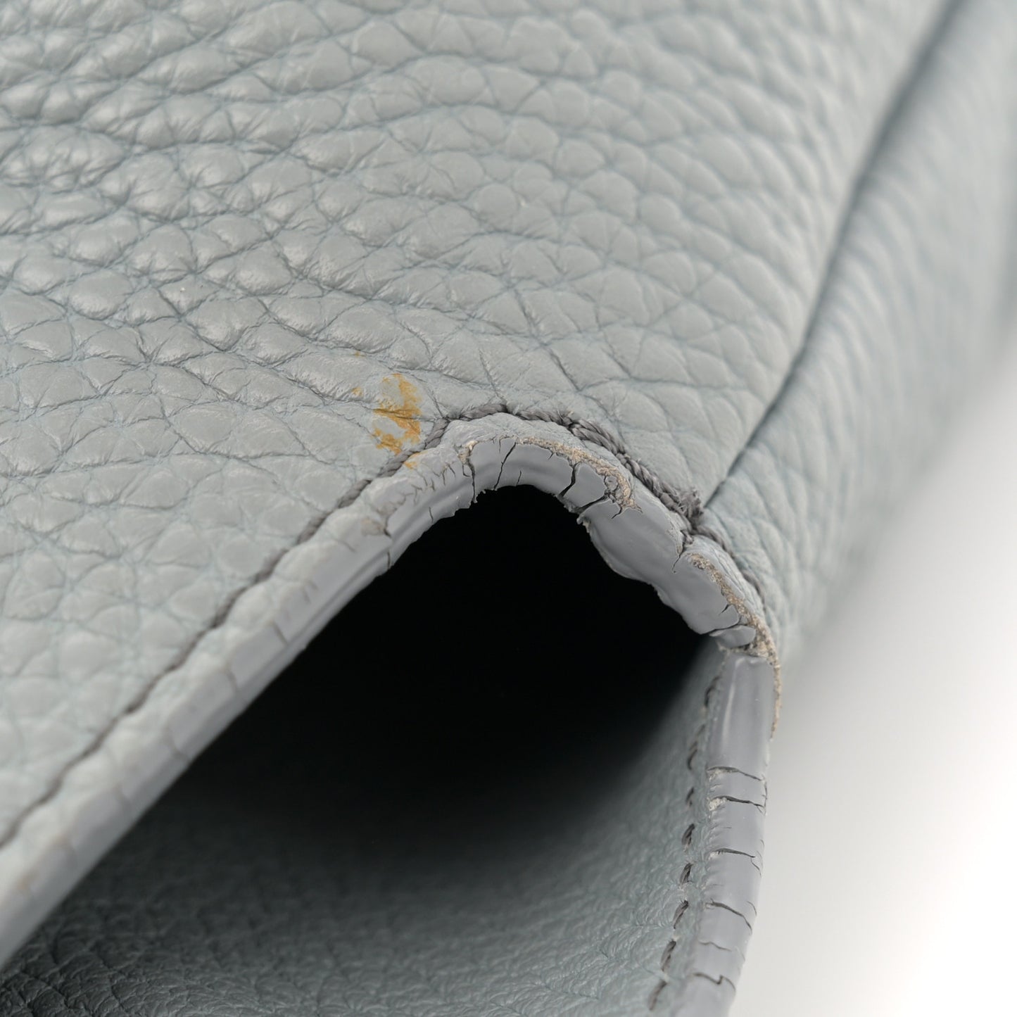 London Grainy Calfskin Medium Baynard Tote Sky Blue