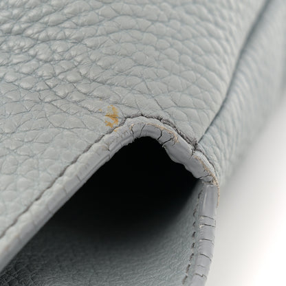 Burberry London Grainy Calfskin Medium Baynard Tote Sky Blue 13 of 18