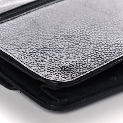 Chanel Caviar Timeless CC Wallet On Chain WOC Black 9 of 18