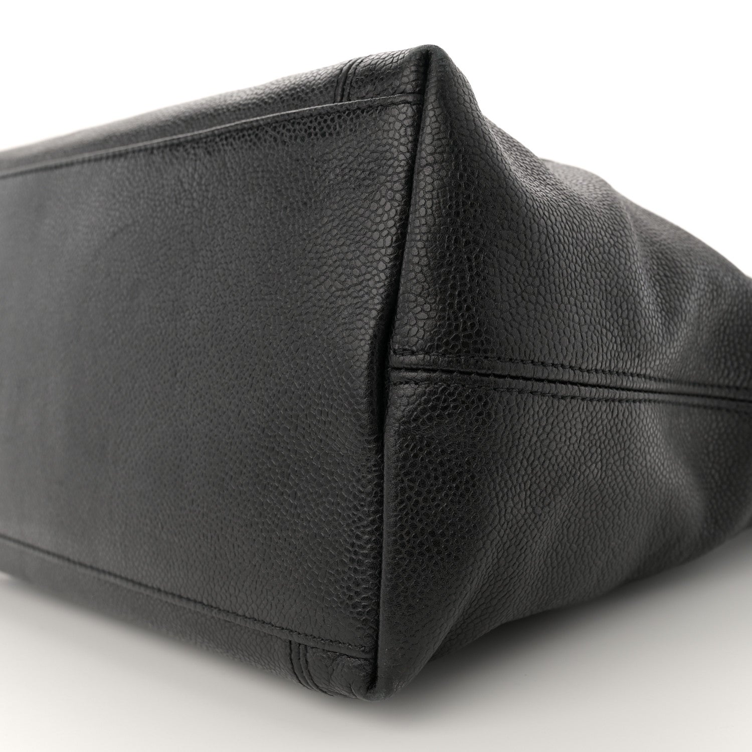 Chanel Caviar CC Shopper Tote Black 10 of 13