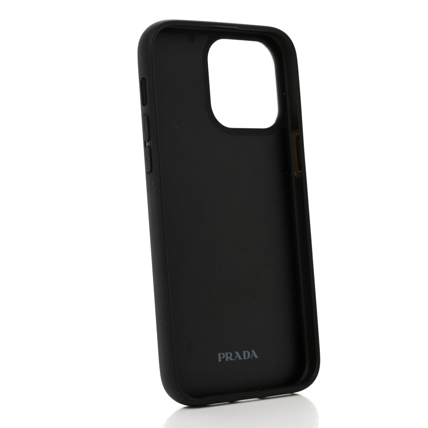 Prada Satin Crystal iPhone 14 Pro Max Case Alabastro 1426591