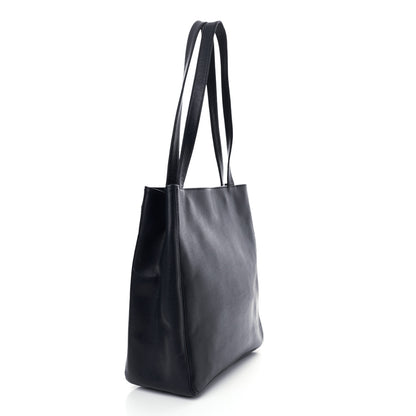 Chanel Caviar Shopping Tote Navy 3 of 18