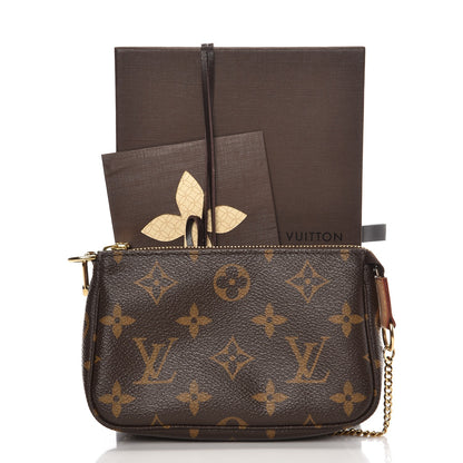 Louis Vuitton Monogram Mini Pochette Accessories 8 of 8