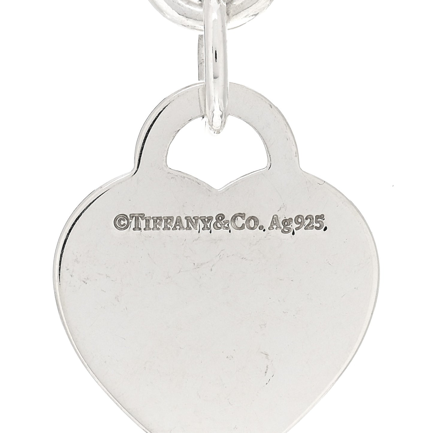 Sterling Silver Return to Tiffany Heart Tag Pendant Necklace